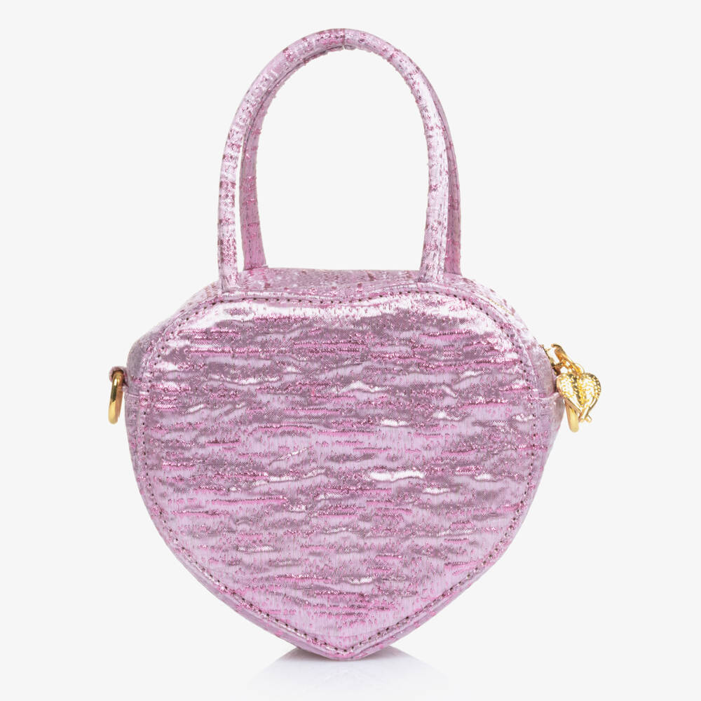 Angel's Face-Girls Orchid Pink Jacquard Handbag | Childrensalon Outlet
