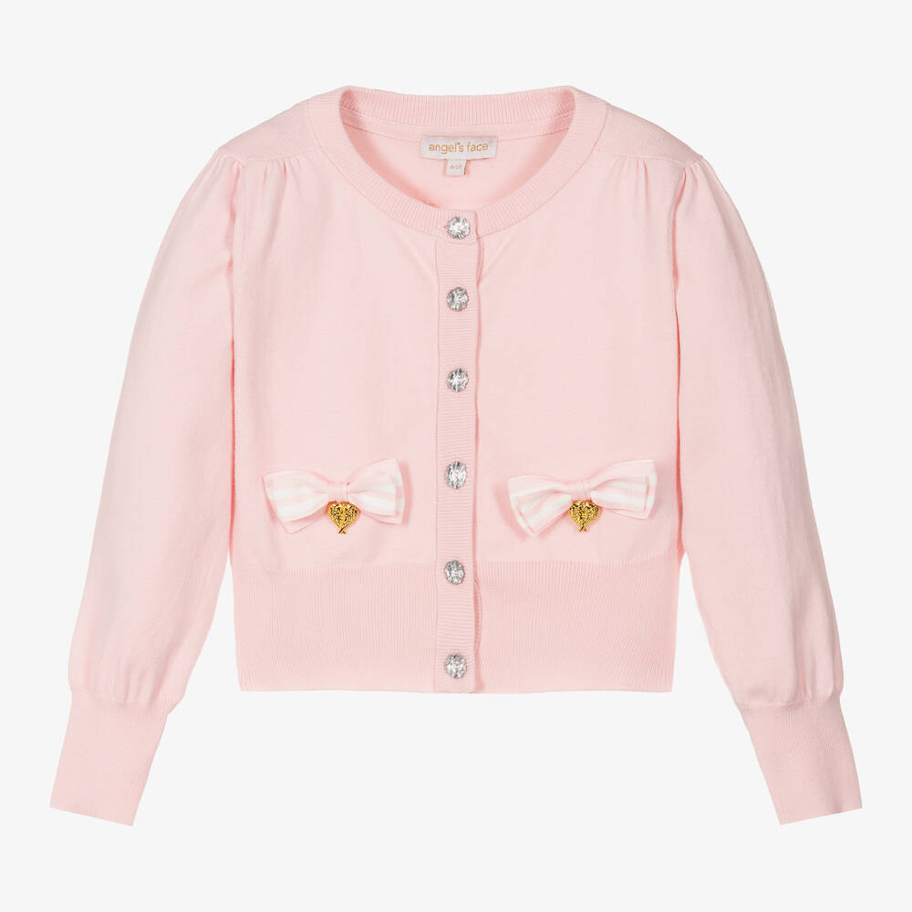 Ladies pale pink cardigan shop