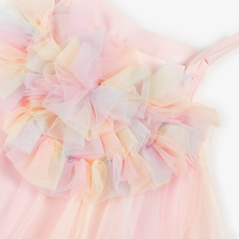 Angel's Face-Girls Pastel Tulle Party Gown | Childrensalon Outlet