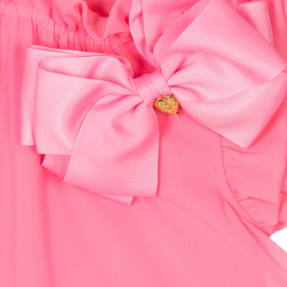 Angel's Face-فستان شيفون لون زهري | Childrensalon Outlet