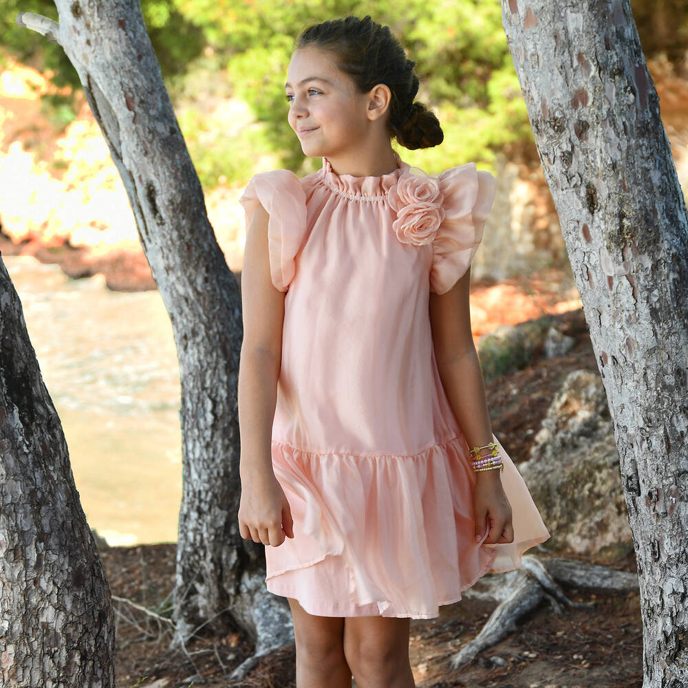 Girls rose dress best sale