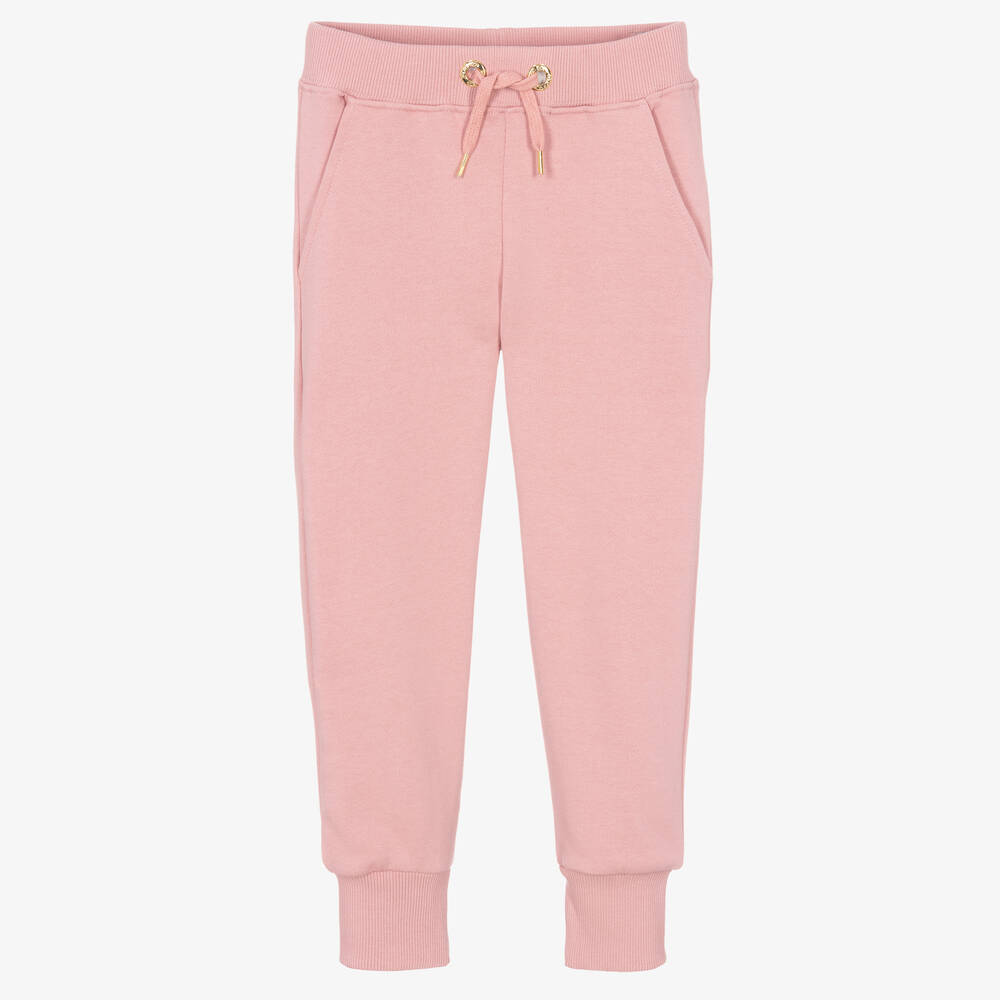 Angel's Face-Girls Pink Cotton Joggers | Childrensalon Outlet