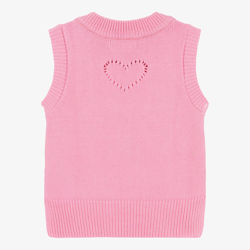Angel's Face-Girls Pink Cotton Knit Slipover | Childrensalon Outlet