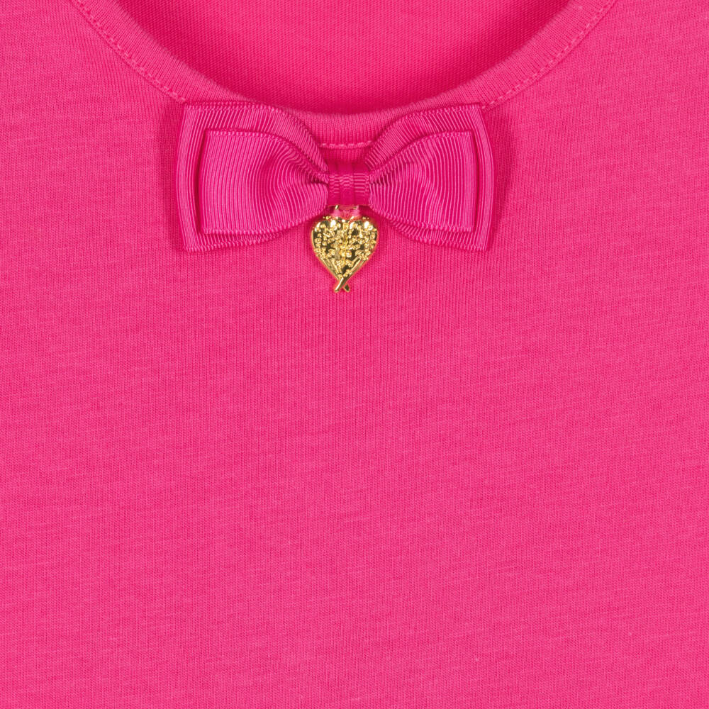 Angel's Face-Girls Pink Cotton & Modal T-Shirt | Childrensalon Outlet