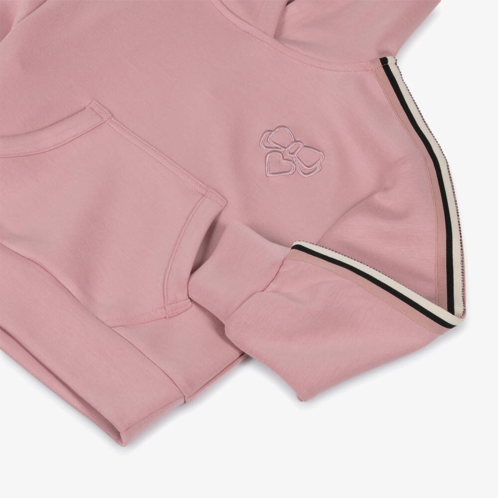 Angel's Face-Girls Pink Diamanté Trim Jersey Tracksuit | Childrensalon Outlet