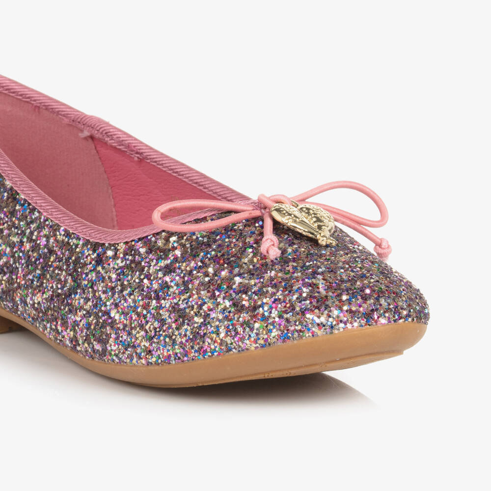Angel's Face-Girls Pink Glitter Ballerina Shoes | Childrensalon Outlet