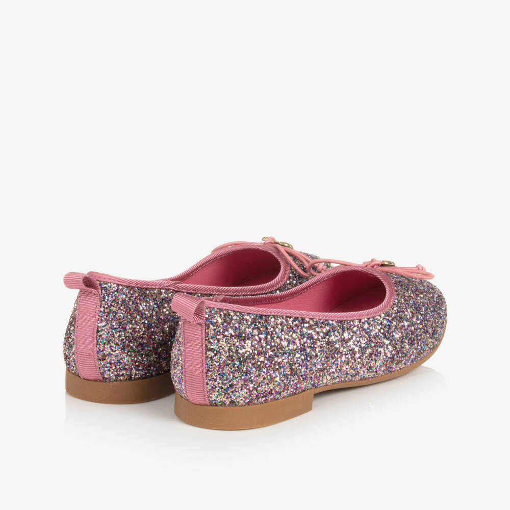 Angel's Face-Girls Pink Glitter Ballerina Shoes | Childrensalon Outlet