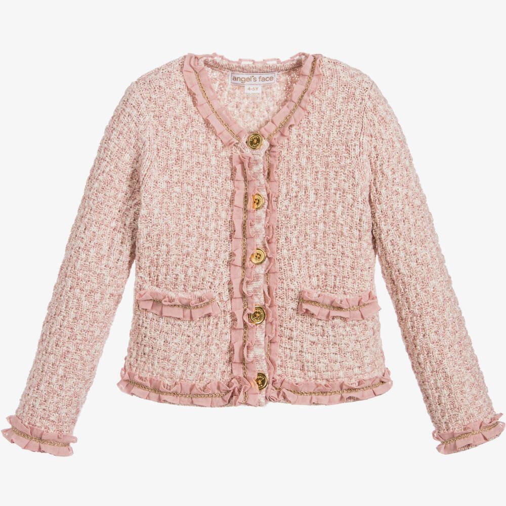 Angel's Face - Rosa Strickjacke (M) | Childrensalon