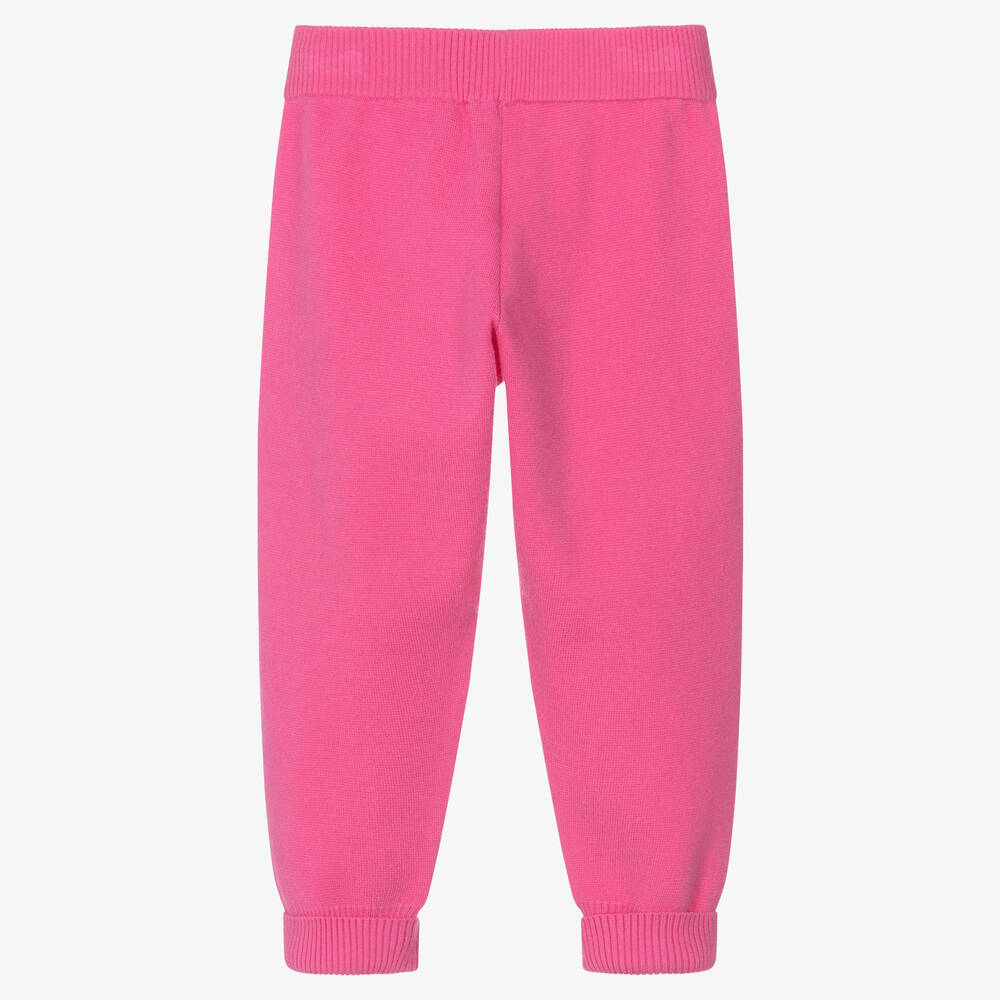 Angel's Face-Girls Pink Knitted Joggers | Childrensalon Outlet