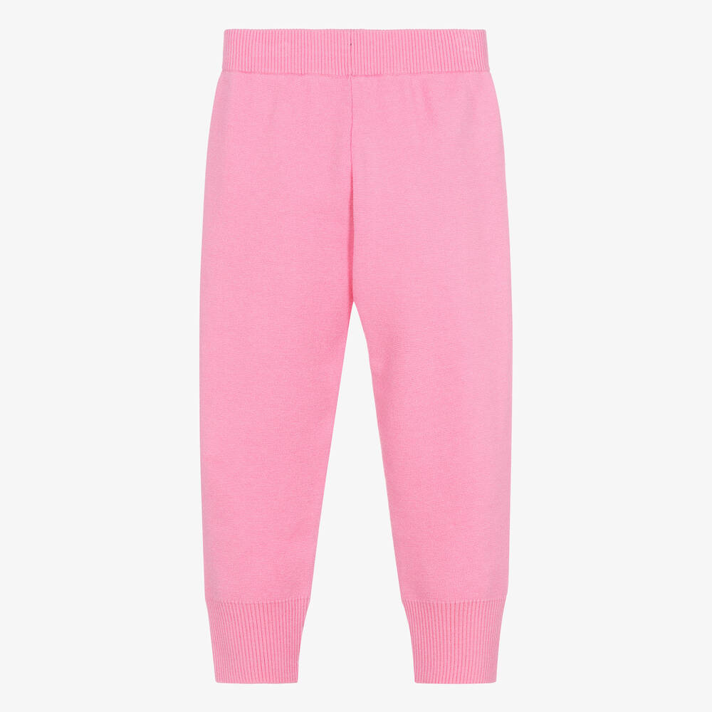 Angel's Face-Girls Pink Knitted Joggers | Childrensalon Outlet