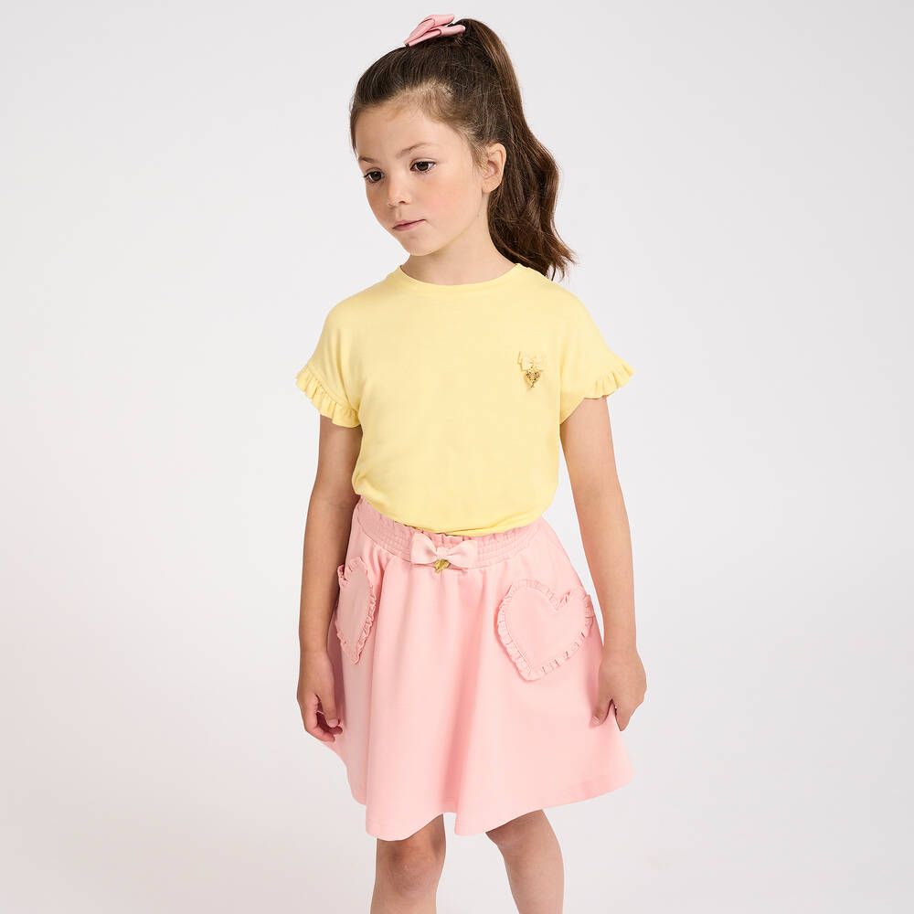 Angel's Face-Girls Pink Milano Jersey Skirt | Childrensalon Outlet