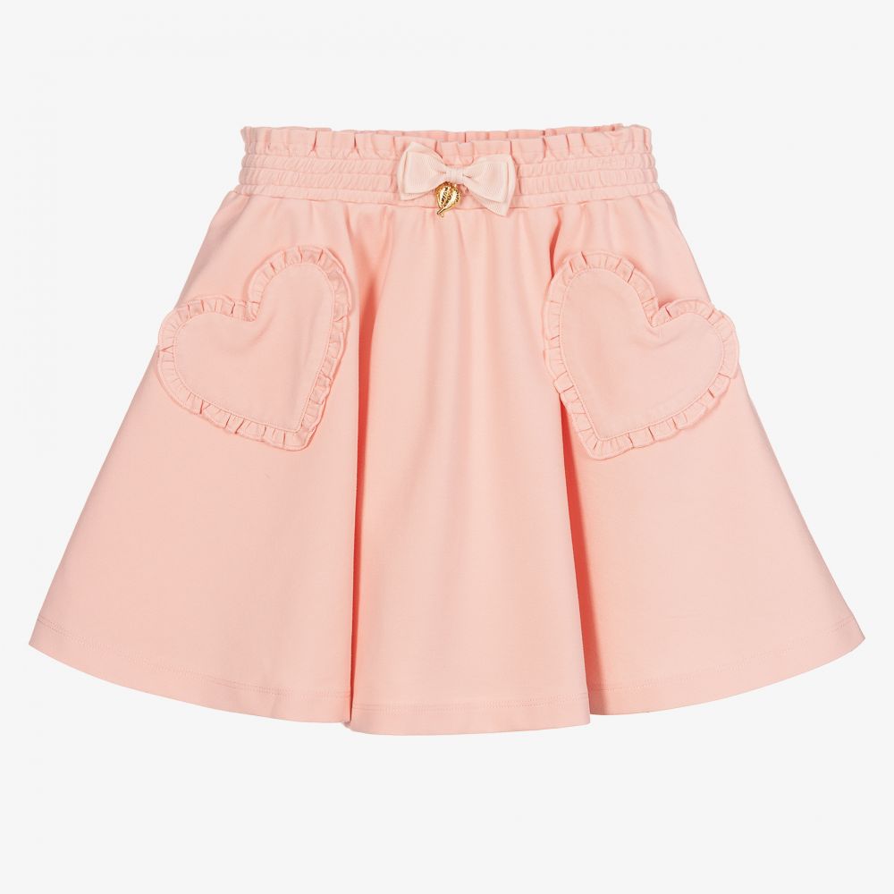 Angel's Face - Girls Pink Milano Jersey Skirt | Childrensalon