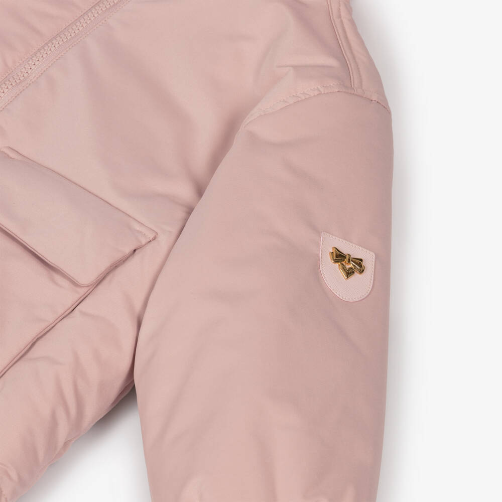 Angel's Face-Girls Pink Reversible Faux Fur Jacket | Childrensalon Outlet