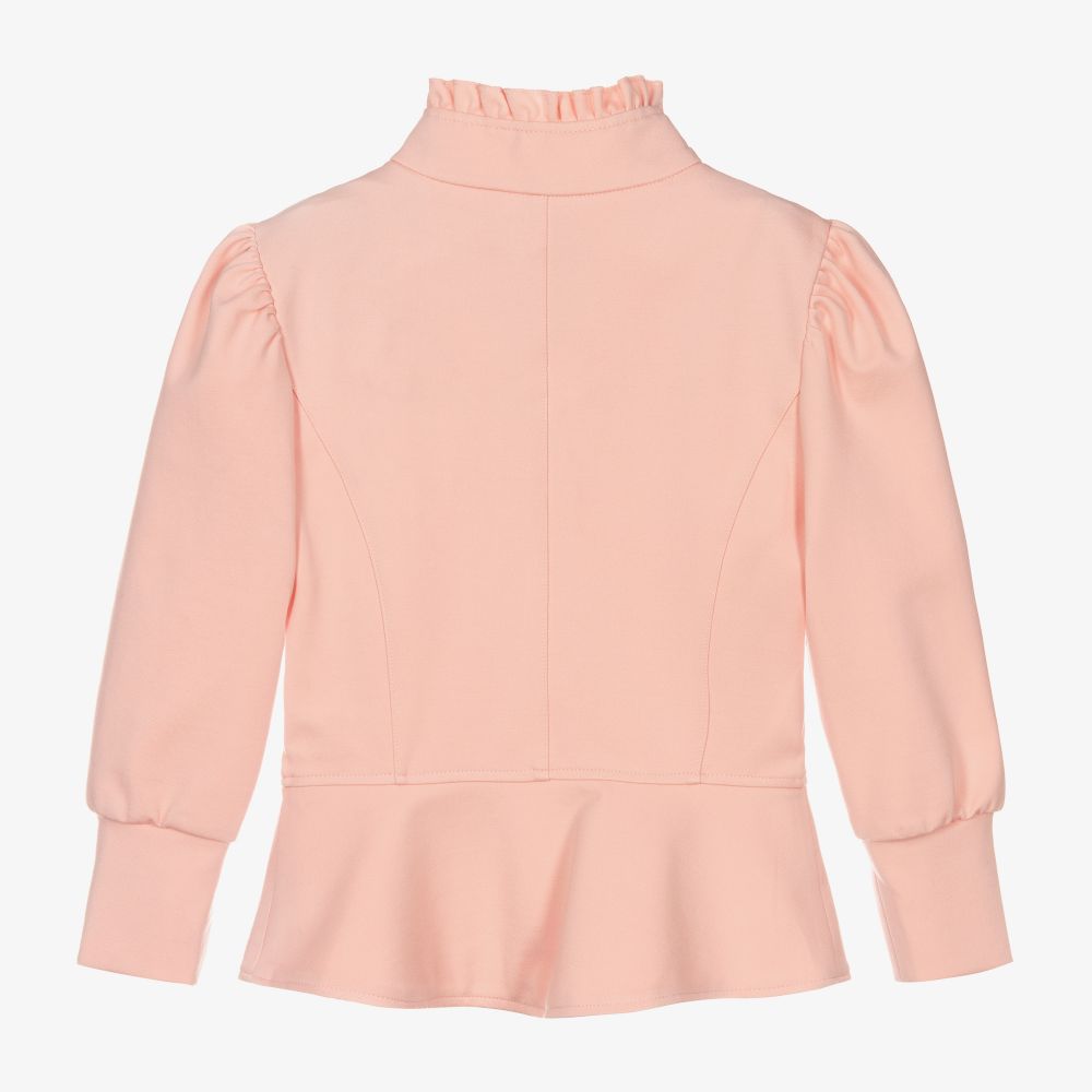 Angel's Face-Girls Pink Ruffle Jacket | Childrensalon Outlet