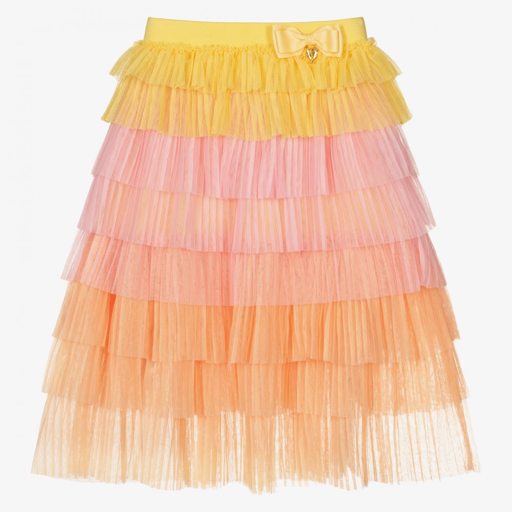 Pink tulle skirt maxi 2025