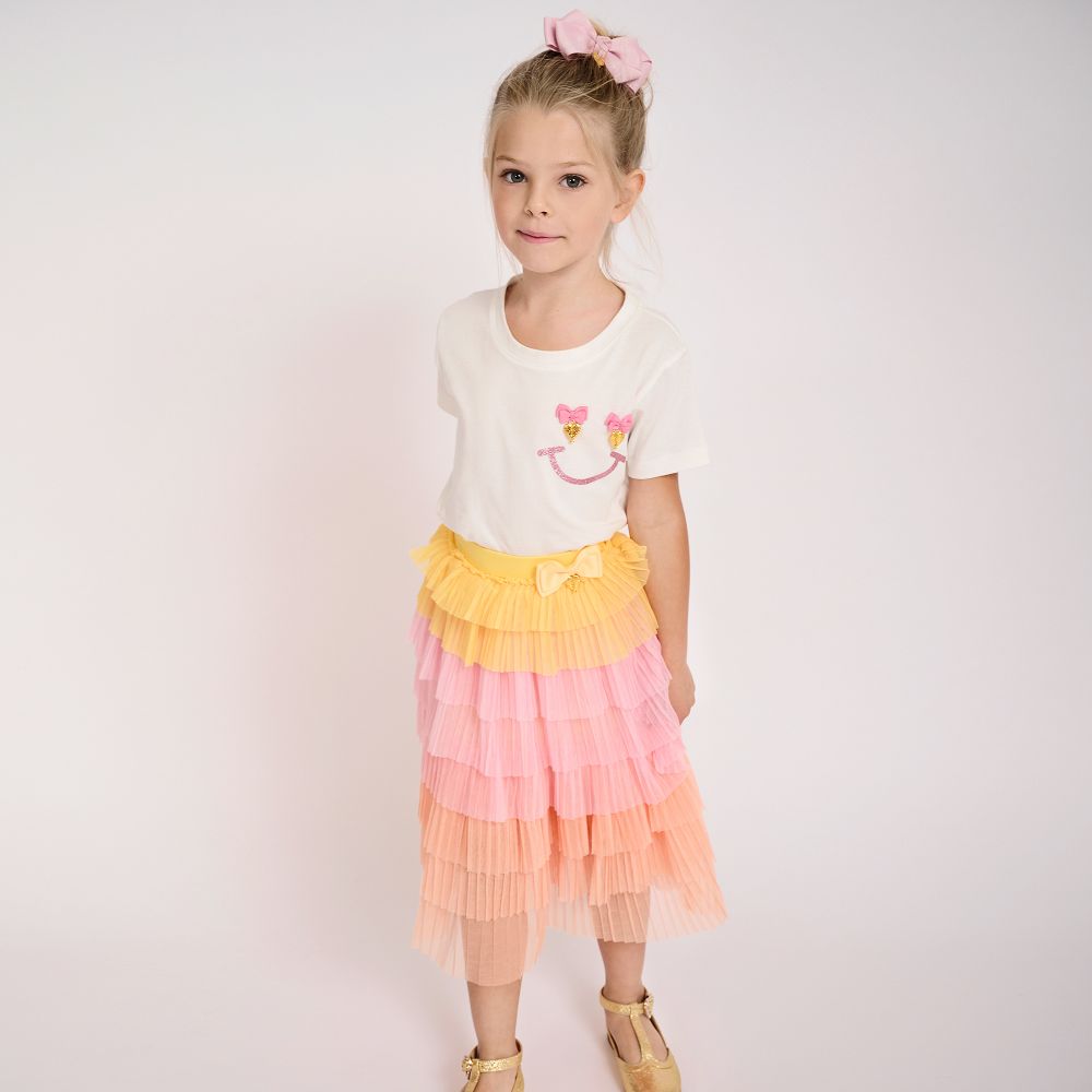Girls tulle sales maxi skirt