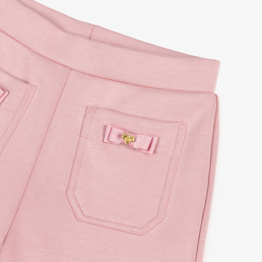 Angel's Face-Girls Pink Wide Leg Jersey Trousers | Childrensalon Outlet