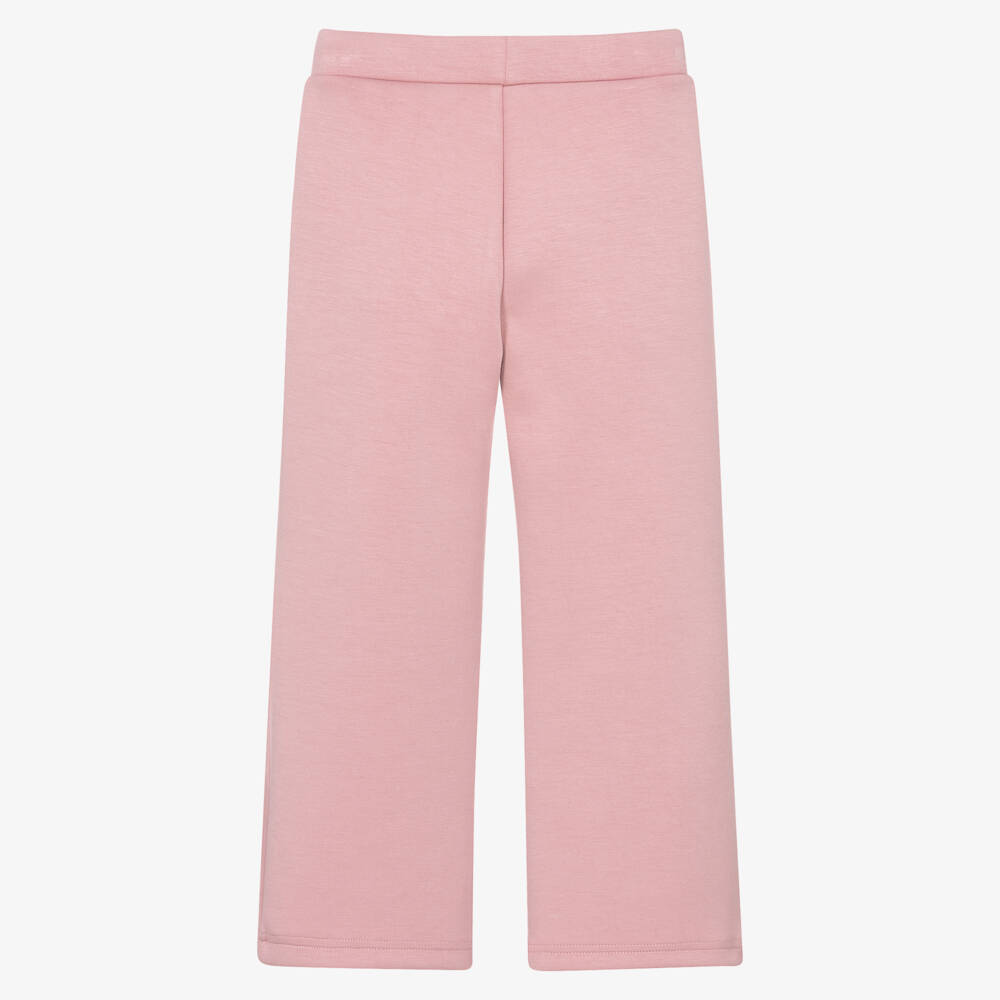 Angel's Face-Girls Pink Wide Leg Jersey Trousers | Childrensalon Outlet