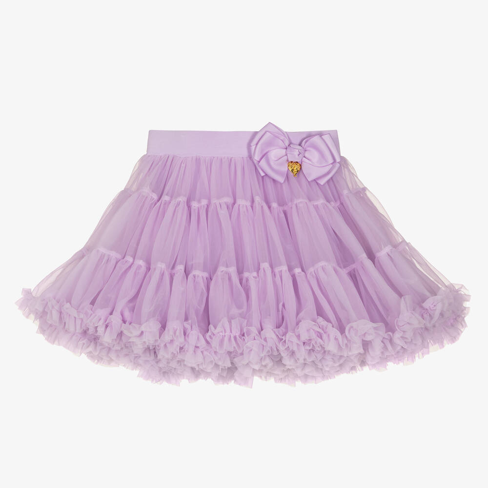 Angel's Face-Girls Purple Tulle Tutu Skirt | Childrensalon Outlet