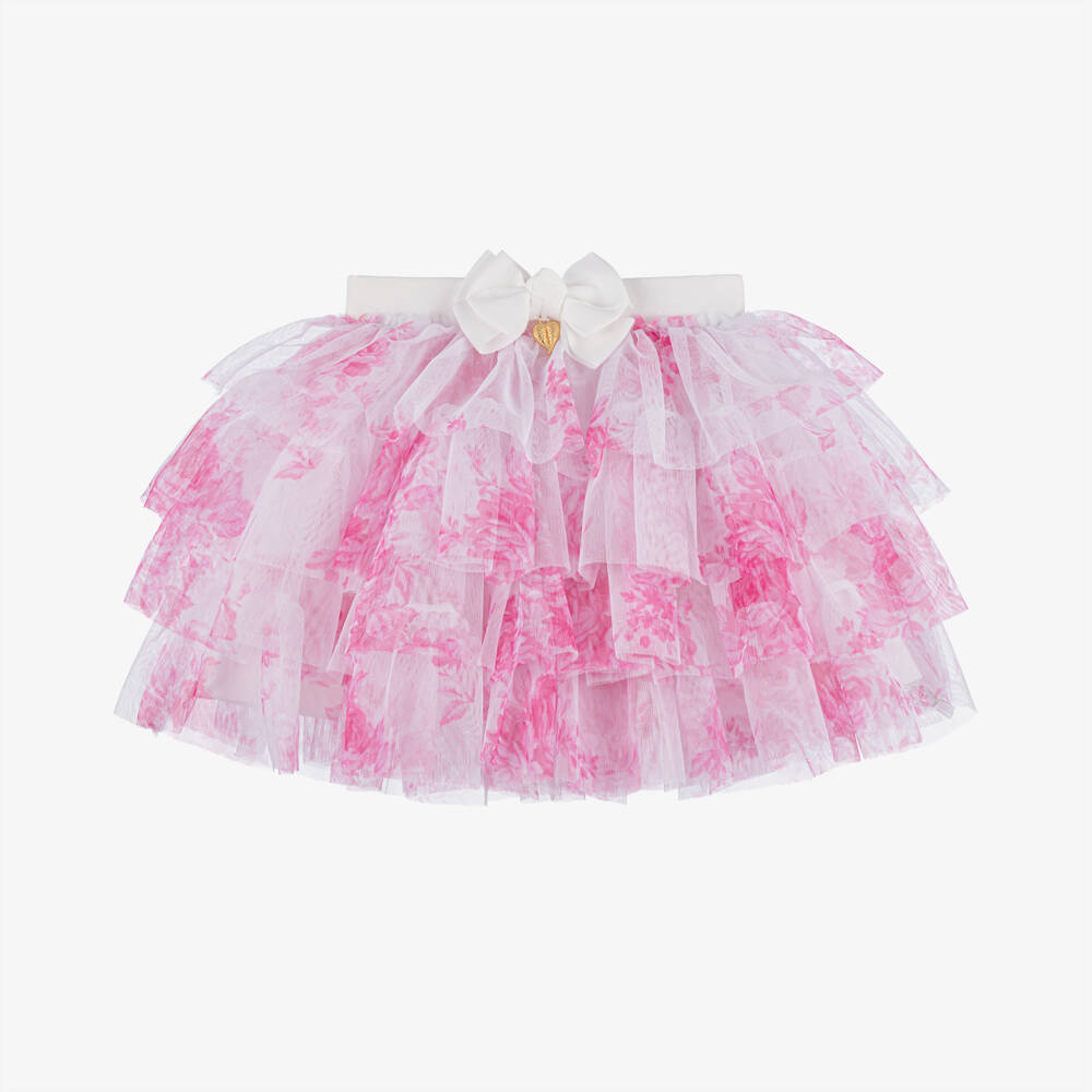 Angel's Face-Girls Rose Dream Tulle Skirt | Childrensalon Outlet