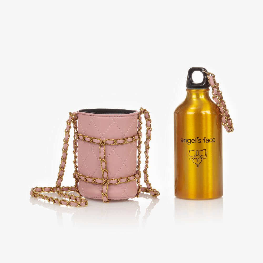 Angel's Face-Girls Rose Gold Hydration Bottle | Childrensalon Outlet