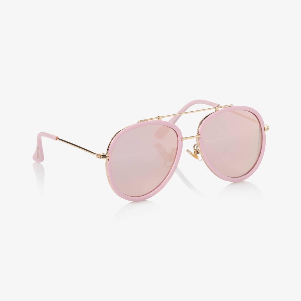 Angel's Face-Girls Rosy Aviator Shades | Childrensalon Outlet