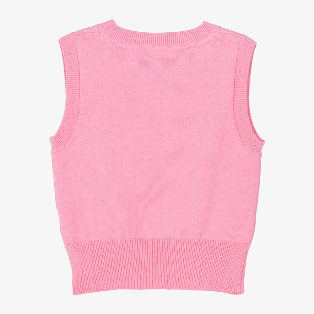 Angel's Face-Girls' Rosy Knitted Sleeveless Top | Childrensalon Outlet