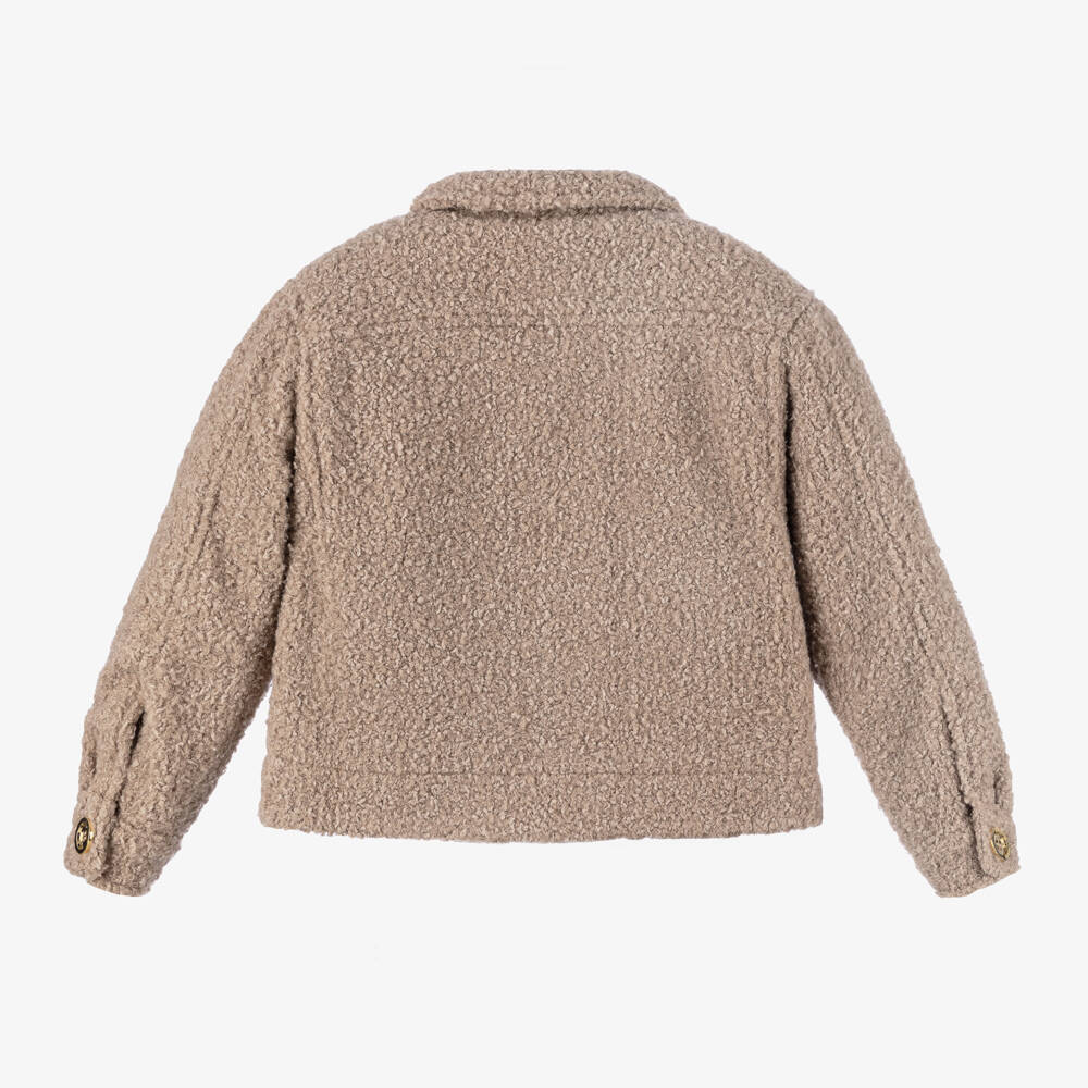 Angel's Face-Girls Sand Borg Jacket | Childrensalon Outlet