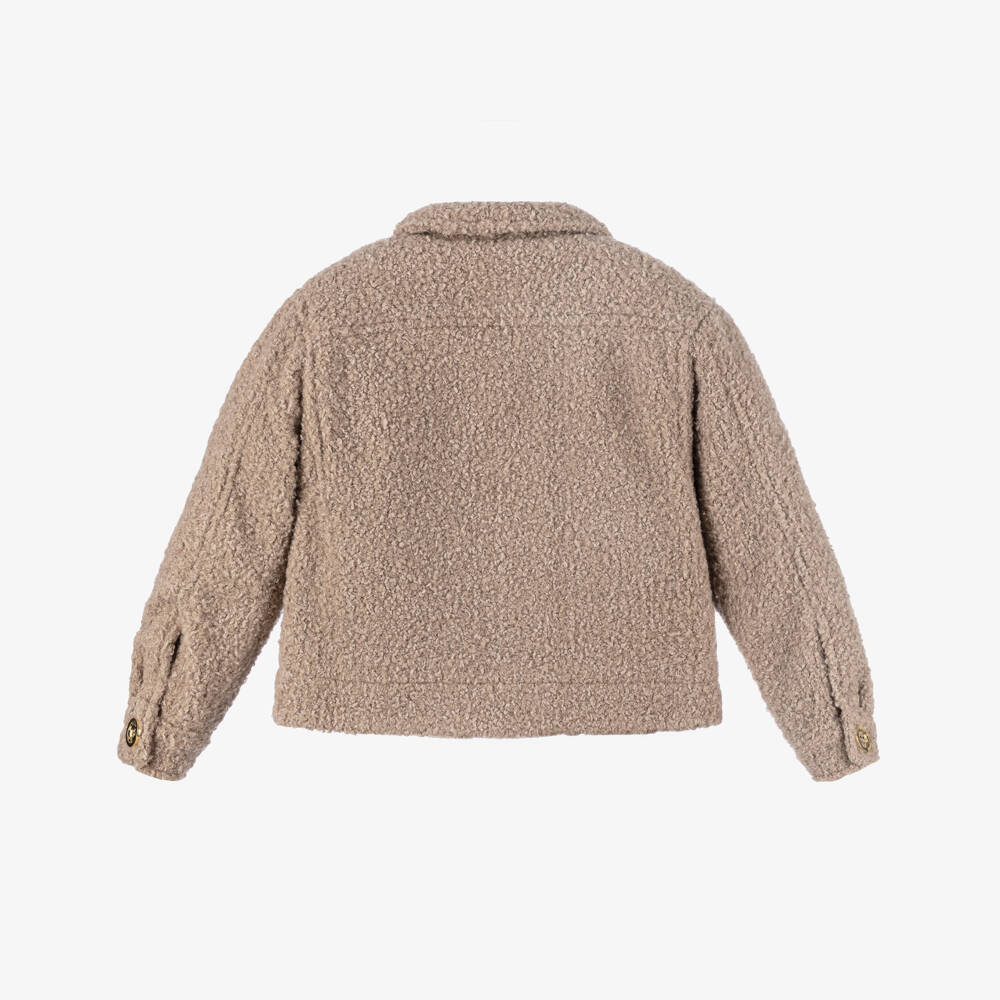 Angel's Face-Girls Sand Borg Jacket | Childrensalon Outlet
