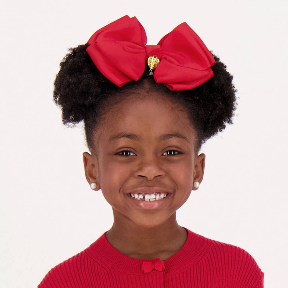 Angel's Face-Girls' Scarlet Ribbon Hair Accessory | Childrensalon Outlet