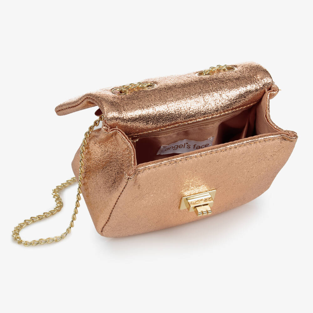 Angel's Face-Girls Shimmering Bow Shoulder Bag | Childrensalon Outlet