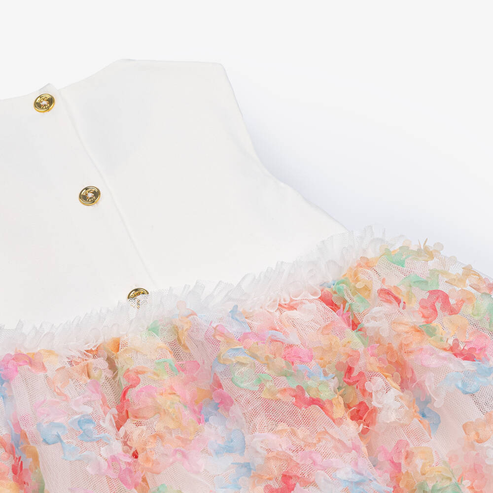 Angel's Face-Girls Snowdrop Confetti Tulle Dress | Childrensalon Outlet