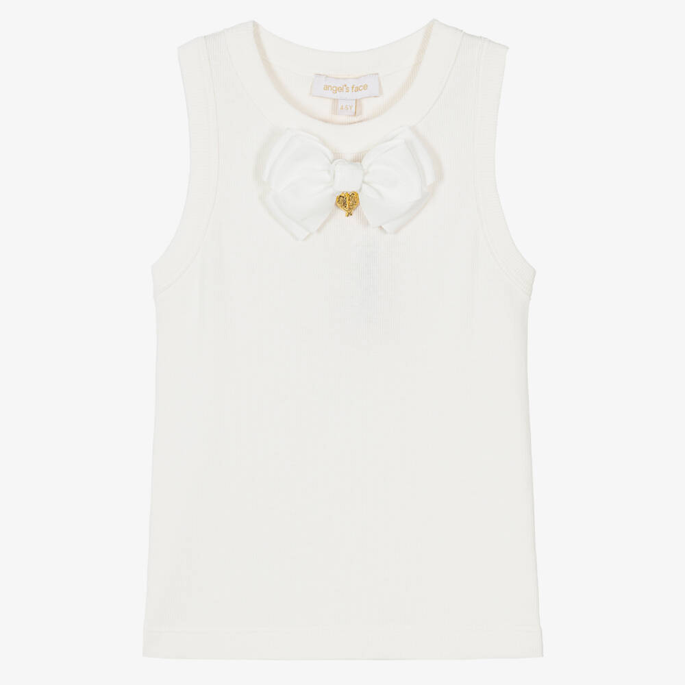 Angel's Face-Girls Snowdrop Cotton Tank Top | Childrensalon Outlet