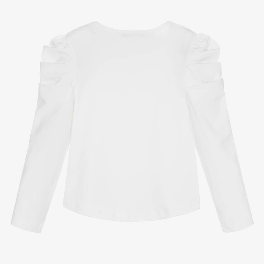 Angel's Face-Girls Snowdrop Ruffled Sleeve Tee | Childrensalon Outlet