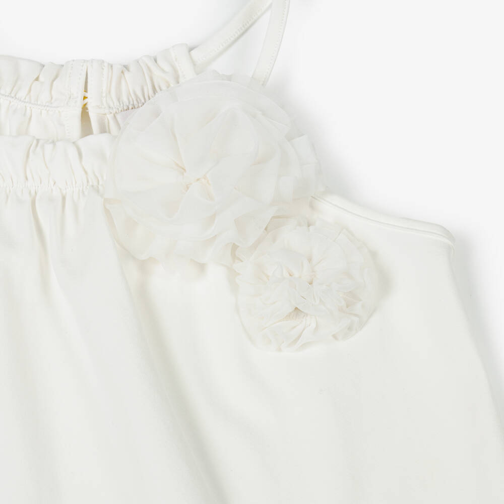 Angel's Face-Girls Snowdrop Tulle Flower Top | Childrensalon Outlet