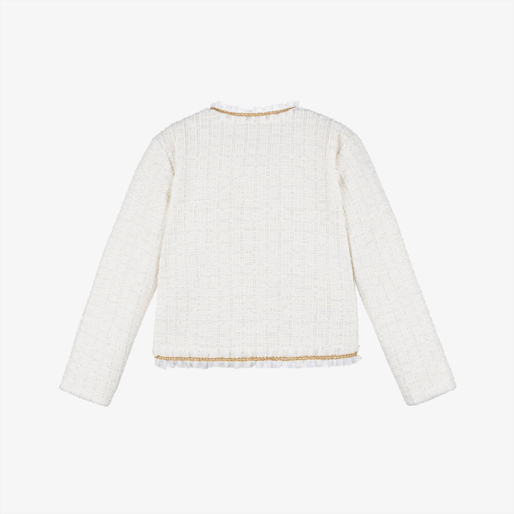 Angel's Face-Girls Snowdrop Tweed Blazer | Childrensalon Outlet