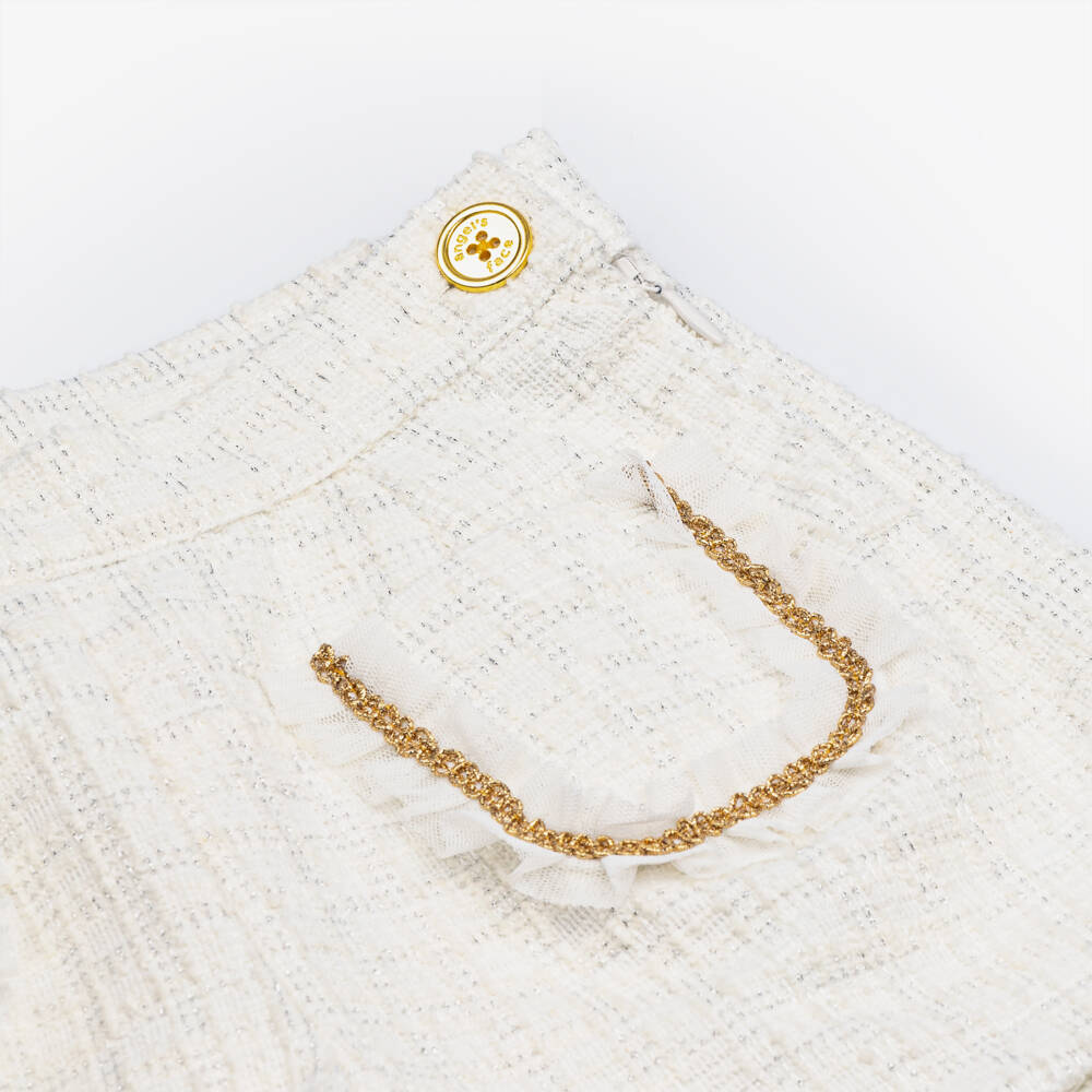 Angel's Face-Girls Snowdrop Tweed Shorties | Childrensalon Outlet