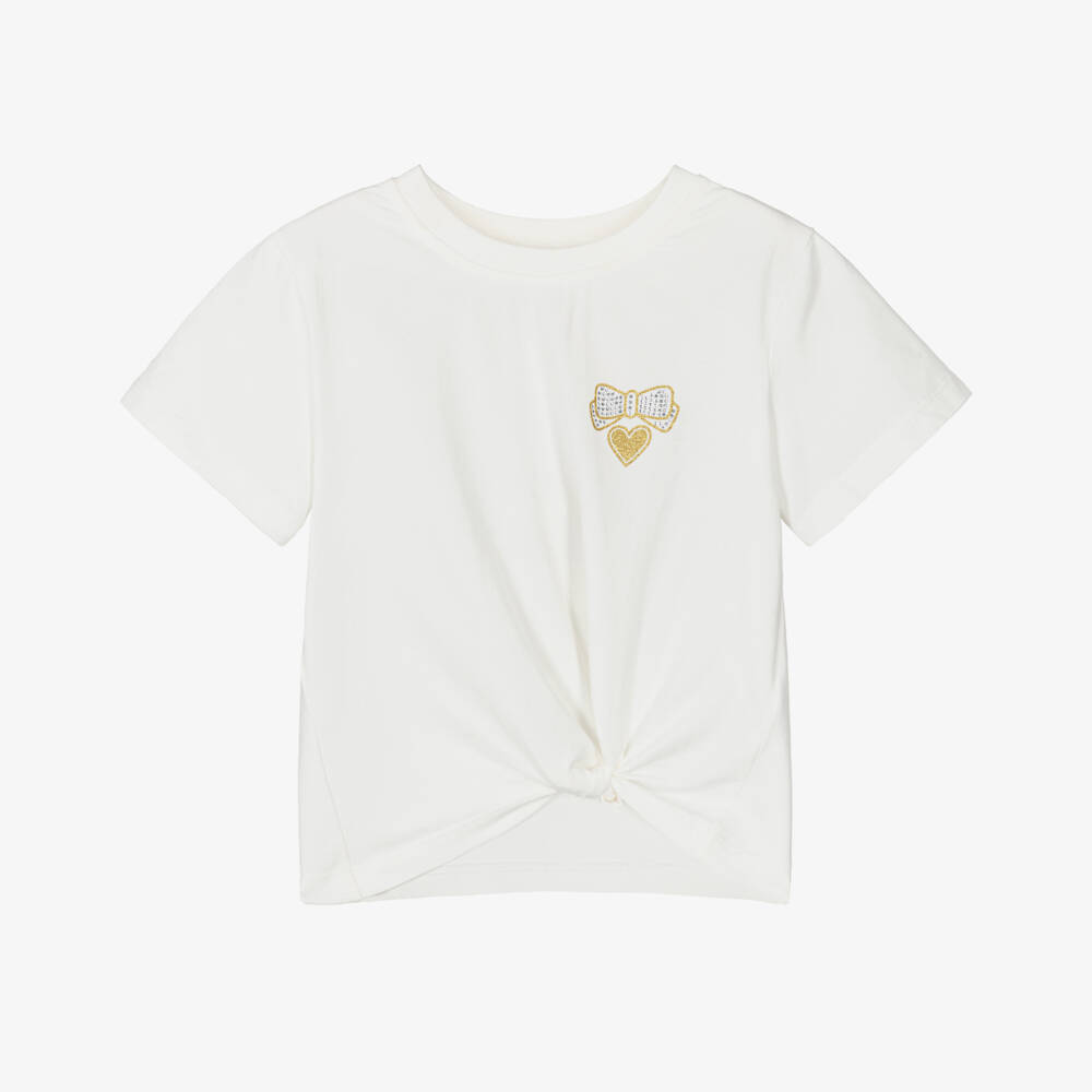 Angel's Face-Girls Snowdrop Winged Cotton Tee | Childrensalon Outlet