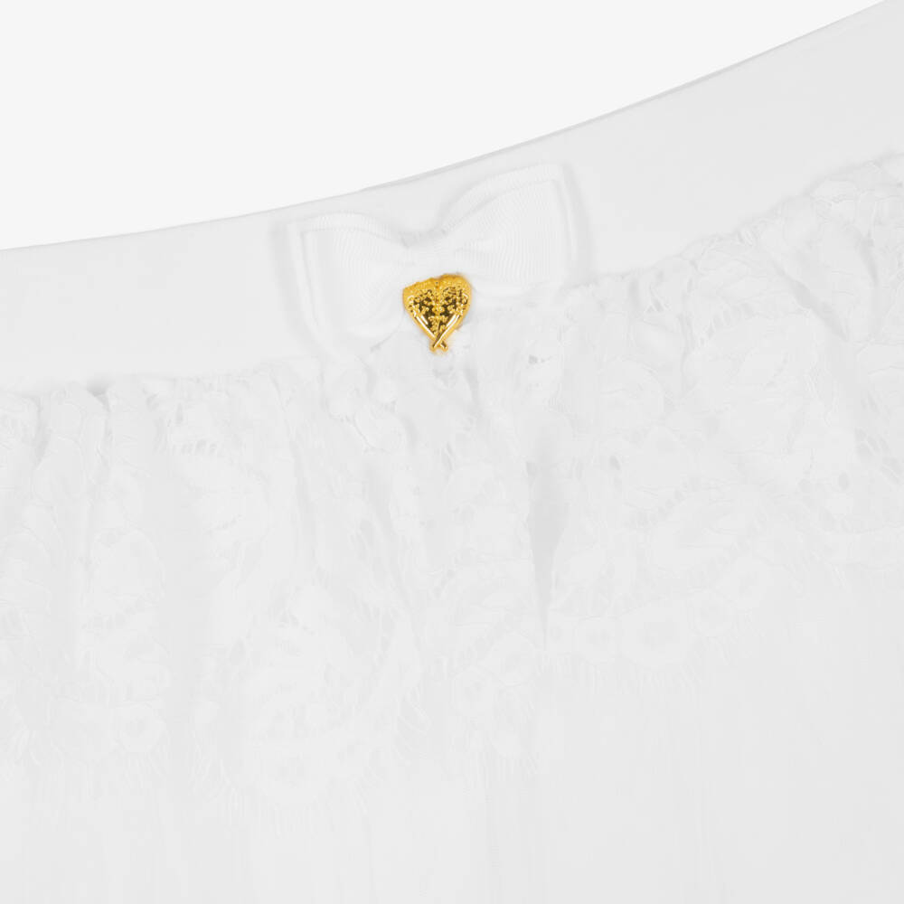 Angel's Face-تنورة تول دانتيل ناصعة للبنات | Childrensalon Outlet