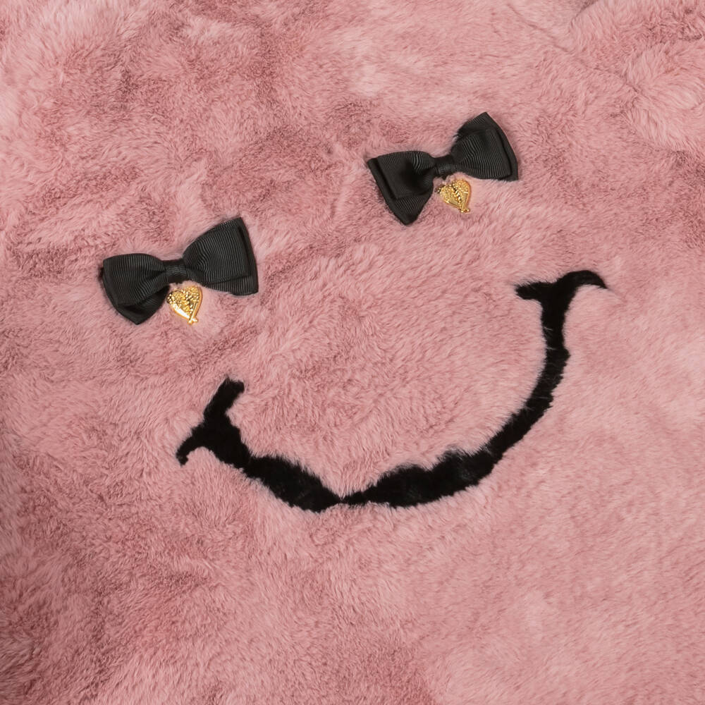 Angel's Face-Girls Soft Pink Fur Jacket | Childrensalon Outlet