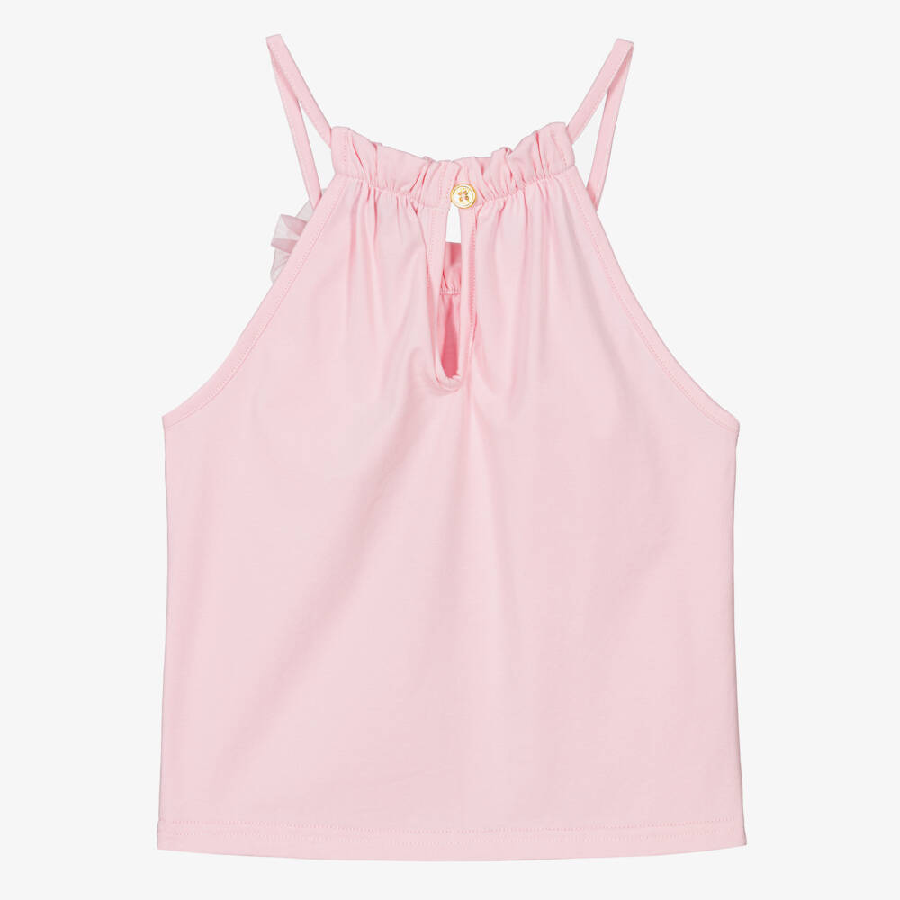 Angel's Face-Мягкая розовая майка для девочек | Childrensalon Outlet