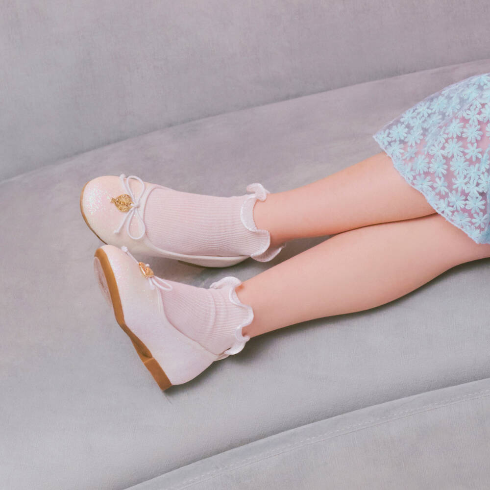 Angel's Face-Girls Sparkle Ice Ballerina Pumps | Childrensalon Outlet