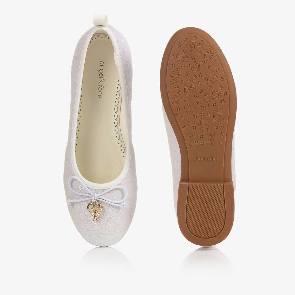 Angel's Face-Girls Sparkle Ice Ballerina Pumps | Childrensalon Outlet