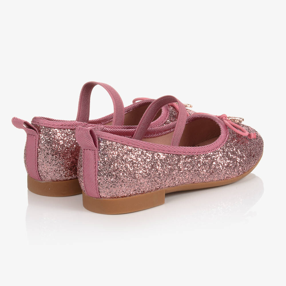 Angel's Face-Girls Sparkle Pink Ballet Flats | Childrensalon Outlet