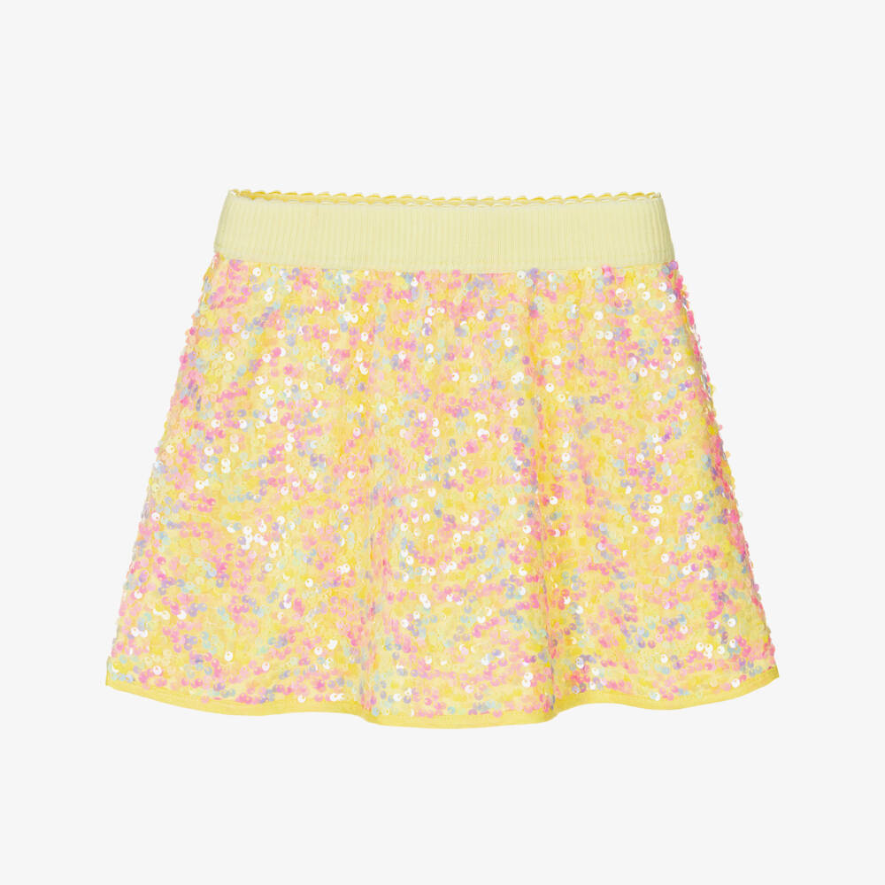 Angel's Face-تنورة تول صفراء براقة للبنات | Childrensalon Outlet