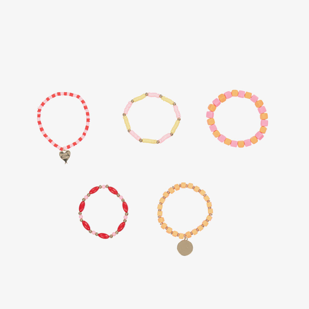 Angel's Face-Girls Vibrant Bead Bracelet Set | Childrensalon Outlet