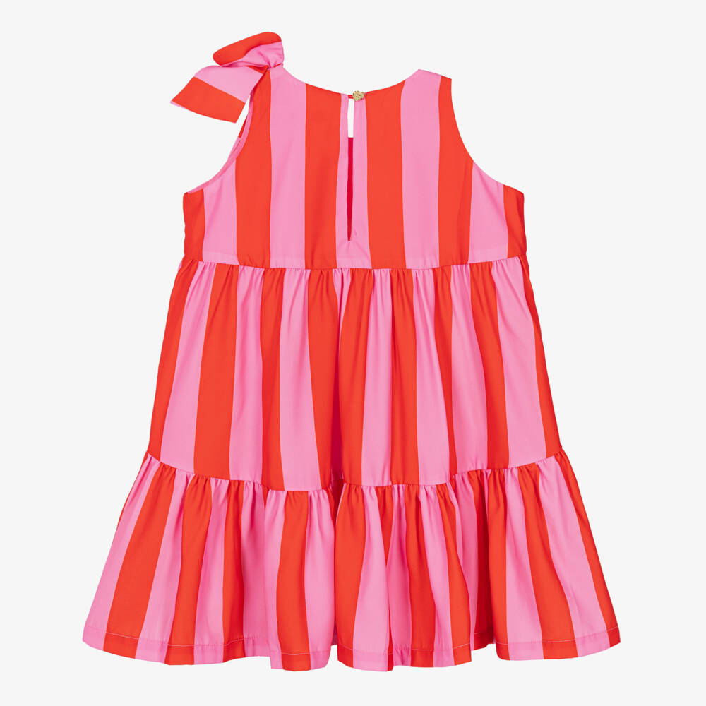 Angel's Face-Яркое пурпурное и красное платье для девочек | Childrensalon Outlet