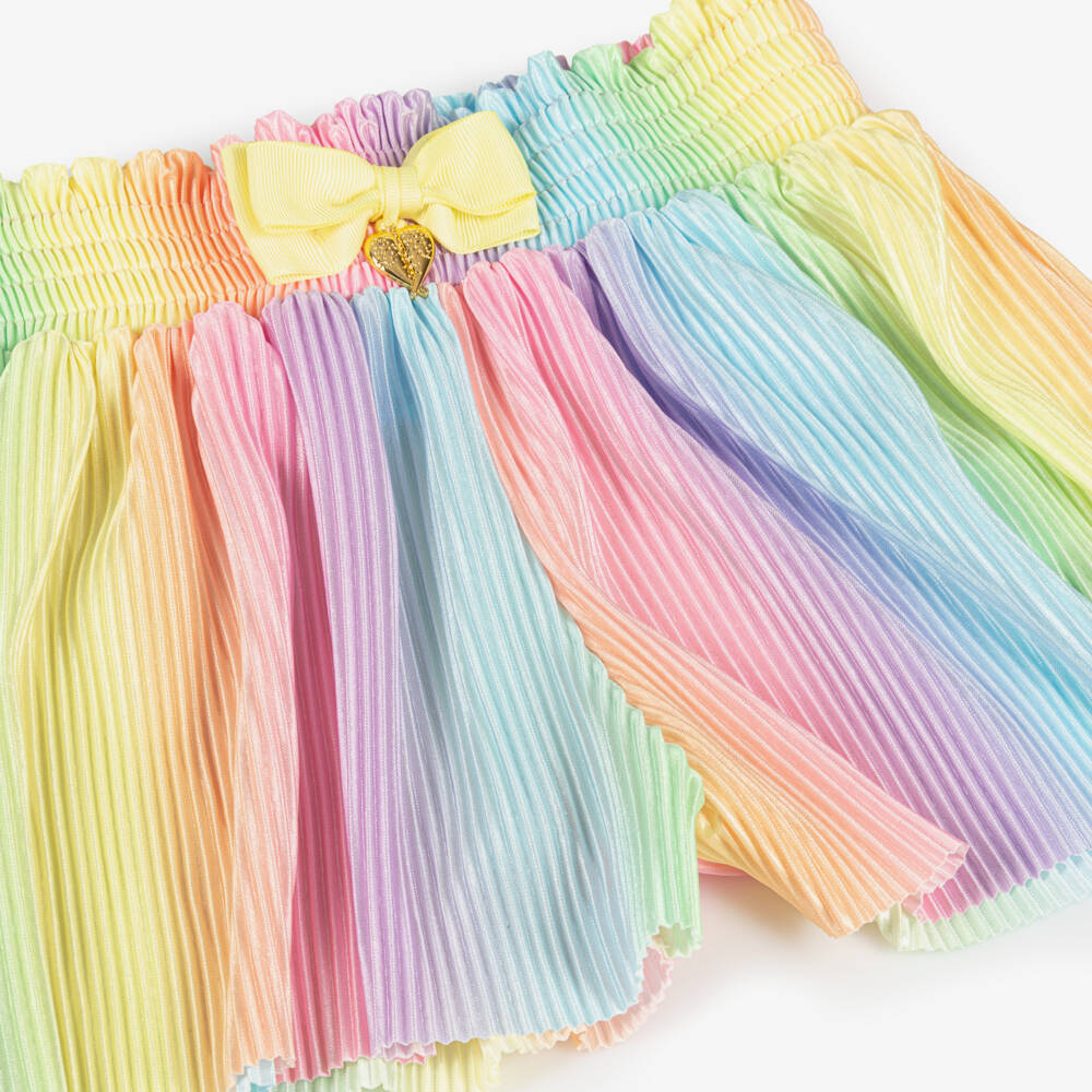 Angel's Face-Girls Vibrant Plissé Ensemble | Childrensalon Outlet