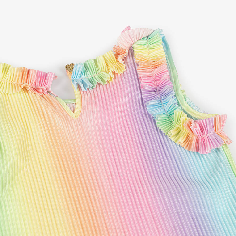 Angel's Face-Girls Vibrant Plissé Ensemble | Childrensalon Outlet