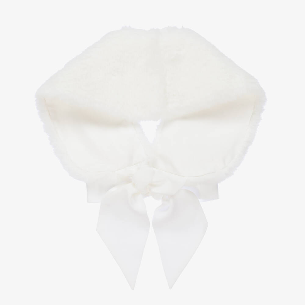 White real fur collar sale